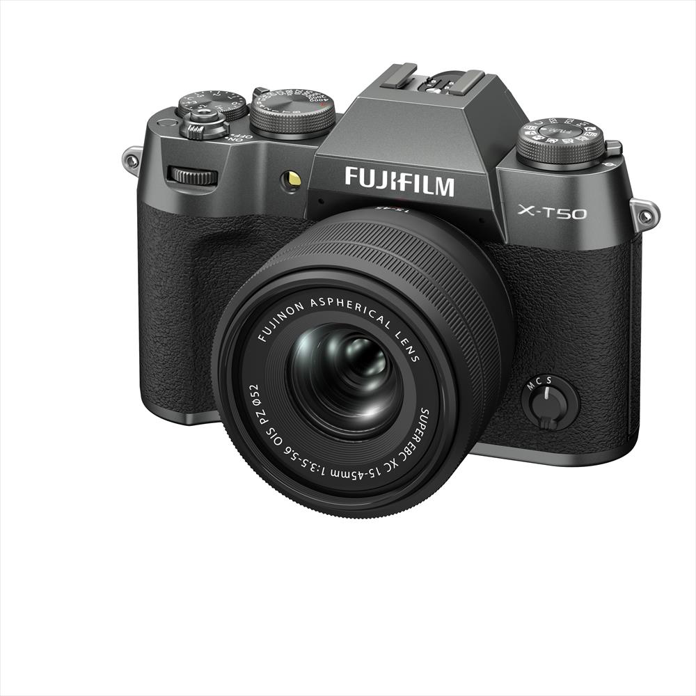 X-T50 Camera with XC15-45 lens Charcoal Silver